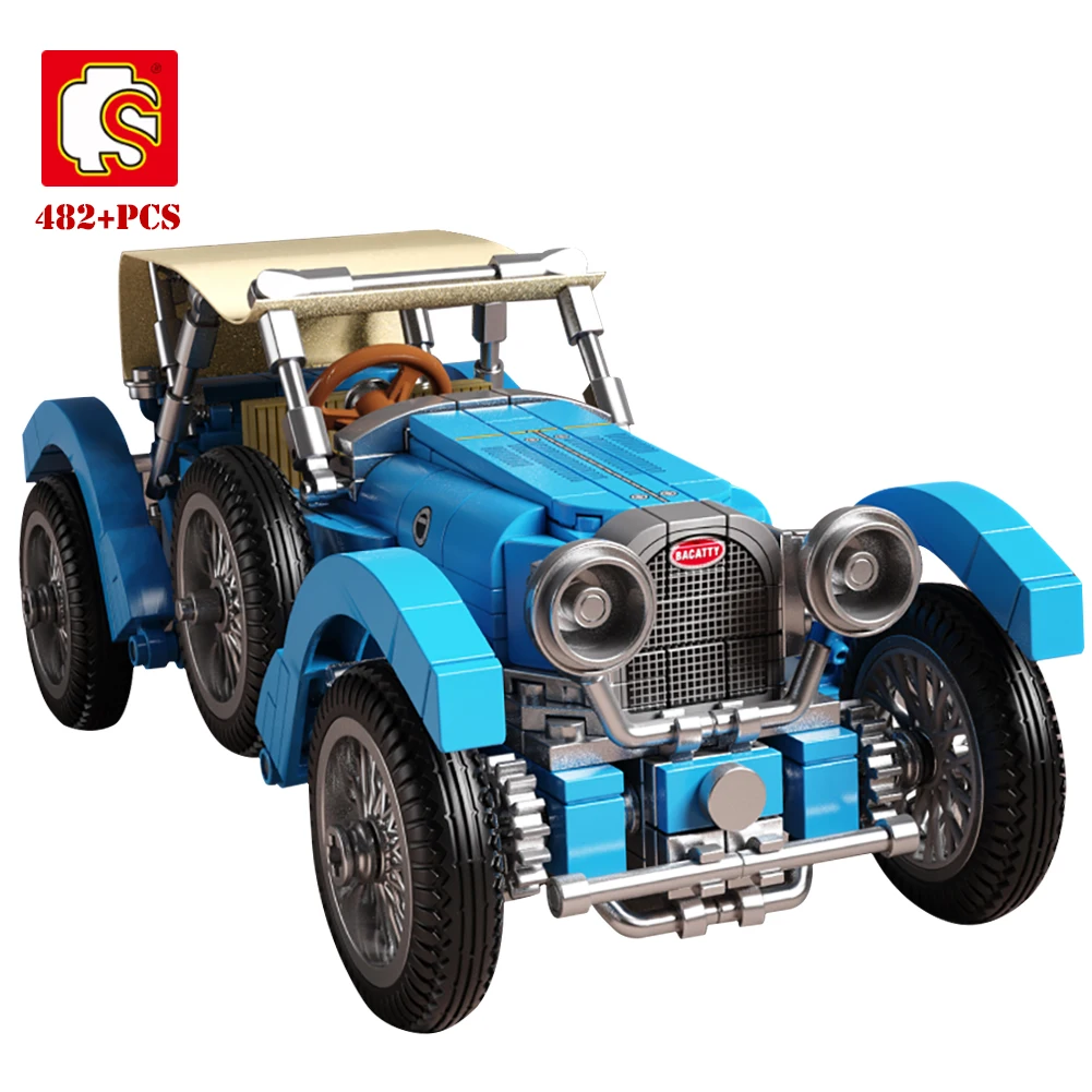 SEMBO High-Tech Pull Back Retro Classic Car T-38A Model Building Blocks Beijing Auto Museum Vehicle Bricks Toys Children Gifts
SEMBO High-Tech Pull Back Retro Classic Car T-38A Model Building Blocks Beijing Auto Museum Vehicle Bricks Toys Children Gifts