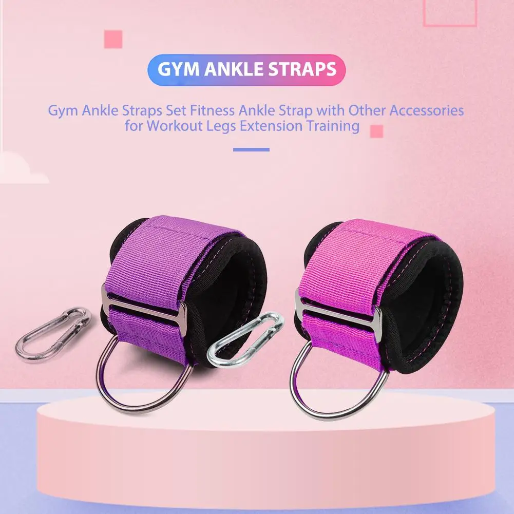 Gym Ankle Straps Set Fitness Ankle Strap With Other Accessories For Workout Legs Extension Training
Gym Ankle Straps Set Fitness Ankle Strap With Other Accessories For Workout Legs Extension Training