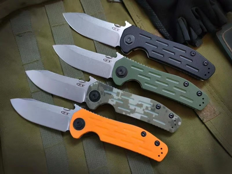 ZT0630 Tactical Folding Knife 9Cr18MoV Steel G10 Handle Outdoor Hunting Self Defense Kitchen Fruit EDC Multi Knives, 4 Colors
ZT0630 Tactical Folding Knife 9Cr18MoV Steel G10 Handle Outdoor Hunting Self Defense Kitchen Fruit EDC Multi Knives, 4 Colors