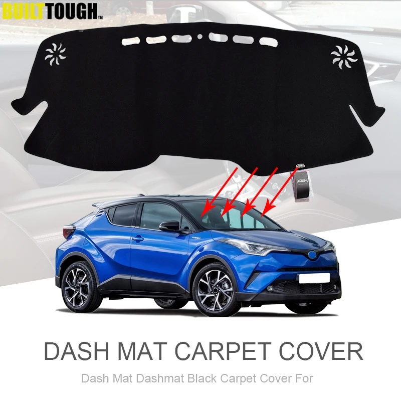 Xukey для Toyota C HR CHR 2016 2019 LHD Dashmat крышка приборной панели коврик Защита от Солнца