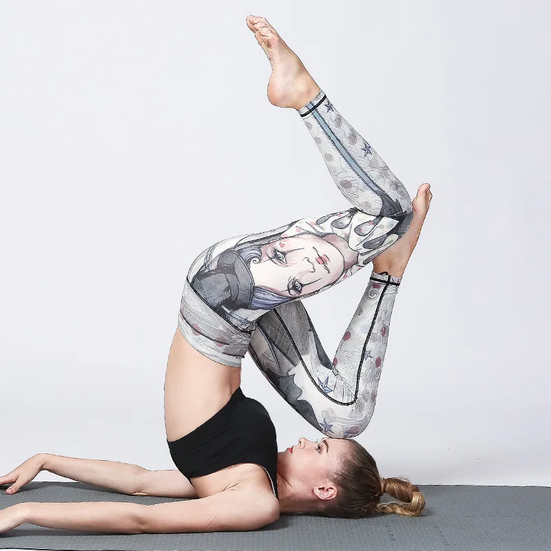 Women's Yoga Pants Sports Tights High Elasticity and Thinness Soft Digital Printing Fitness Pants
Women's Yoga Pants Sports Tights High Elasticity and Thinness Soft Digital Printing Fitness Pants