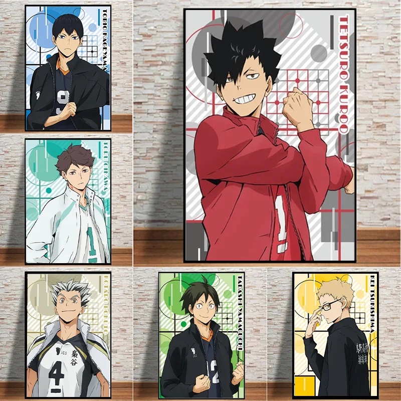 Anime Haikyuu Canvas Painting Wall Art Volleyball Boy Picture For Living Room Poster And Prints Home Decor постеры на стену
Anime Haikyuu Canvas Painting Wall Art Volleyball Boy Picture For Living Room Poster And Prints Home Decor постеры на стену