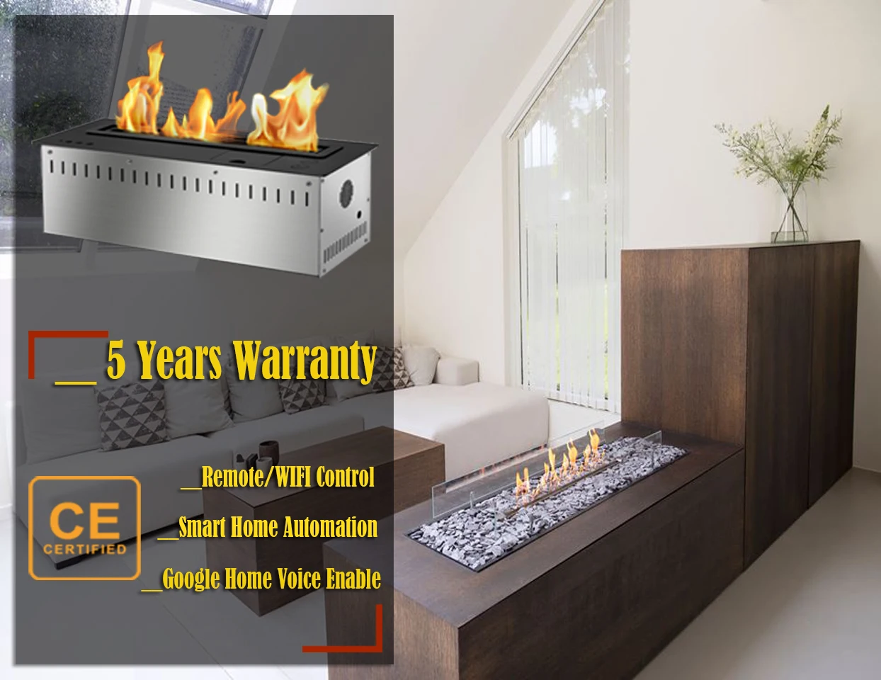 On sale 18 inch wifi automatic intelligent smart bio ethanol fireplace indoor wall
On sale 18 inch wifi automatic intelligent smart bio ethanol fireplace indoor wall