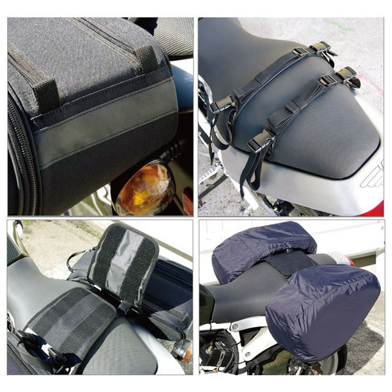 New Motorcycle SA212 Waterproof saddle bags Racing Race Moto Helmet Travel Bags Suitcase Saddlebags and Raincoat
New Motorcycle SA212 Waterproof saddle bags Racing Race Moto Helmet Travel Bags Suitcase Saddlebags and Raincoat
