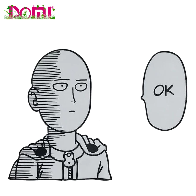 10cmx8.1cm One Punch Man Saitama OK Anime Decal Car Sticker Waterproof Viny for Car Truck Laptop City Z Comic Decal
10cmx8.1cm One Punch Man Saitama OK Anime Decal Car Sticker Waterproof Viny for Car Truck Laptop City Z Comic Decal