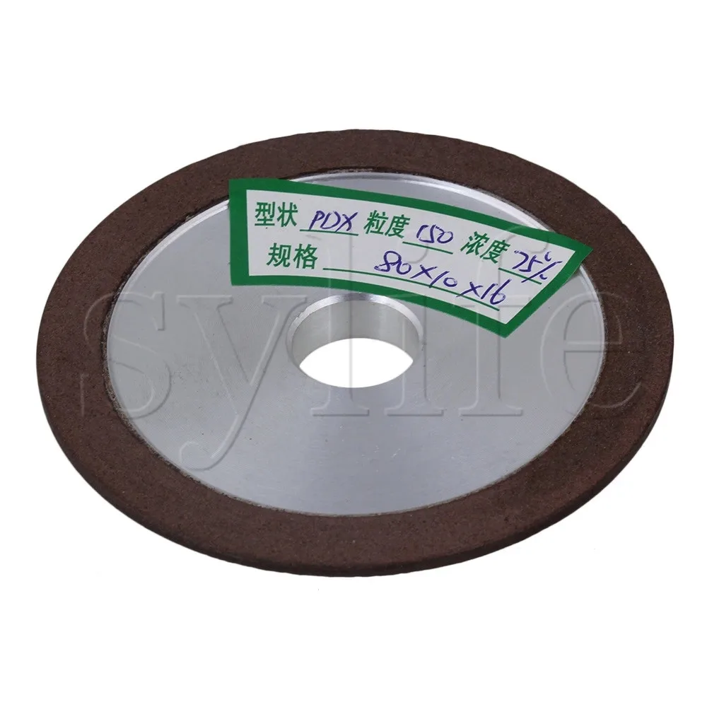 80x10x16 мм Алюминий резиновая Алмазный диск плоский шлифовальный резки точитель