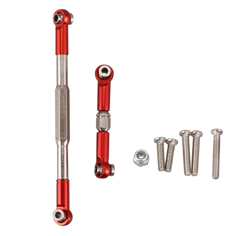Suitable for C14 C24 B14 B24 B16 B36 Climbing Car 2 Metal Steering Rod Linkage Set
Suitable for C14 C24 B14 B24 B16 B36 Climbing Car 2 Metal Steering Rod Linkage Set