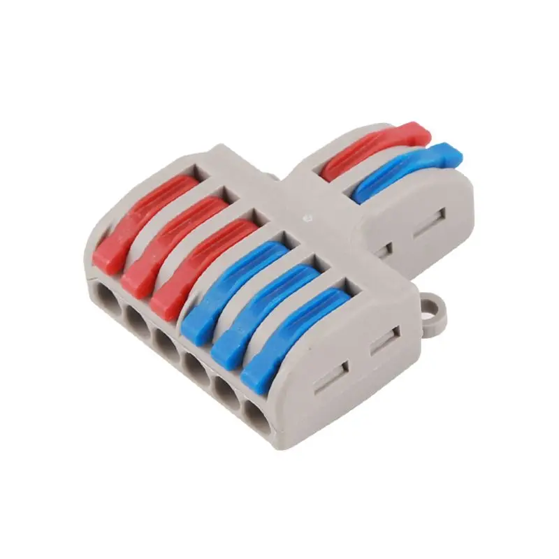 5PCS SPL-42/62 2 In 4/6 Out Mini Quick Wire Connector Wiring Cable Connector New 2020
5PCS SPL-42/62 2 In 4/6 Out Mini Quick Wire Connector Wiring Cable Connector New 2020