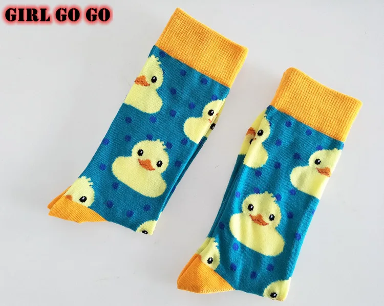 5 pairs/lot couple funny socks women men cute cartoon ducks print kawaii harajuku accessories tube socks fashion spring 2021
5 pairs/lot couple funny socks women men cute cartoon ducks print kawaii harajuku accessories tube socks fashion spring 2021