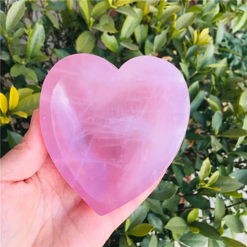 Factory Wholesale Natural Rose Quartz Stone Bowl Heart Pink Gift Carved Moon Shape Crystal Five Point Pentagram Figurine Chakra
Factory Wholesale Natural Rose Quartz Stone Bowl Heart Pink Gift Carved Moon Shape Crystal Five Point Pentagram Figurine Chakra