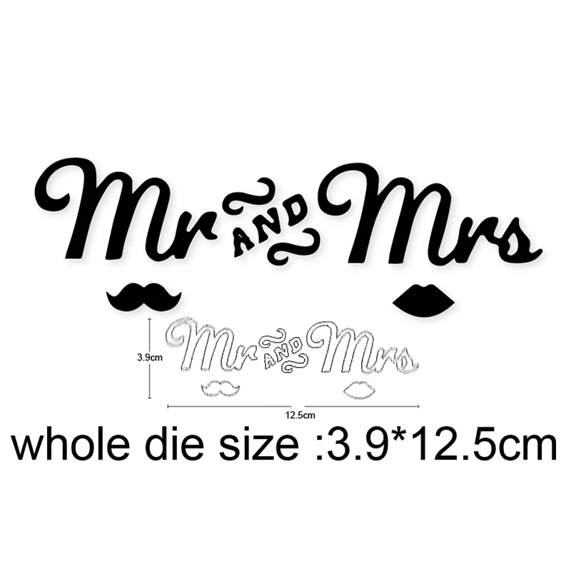 MR MRS Letters Metal Cutting Dies for Scrapbooking Card Making Embossing Cuts Paper Stencil Craft New 2020 for Dies
MR MRS Letters Metal Cutting Dies for Scrapbooking Card Making Embossing Cuts Paper Stencil Craft New 2020 for Dies