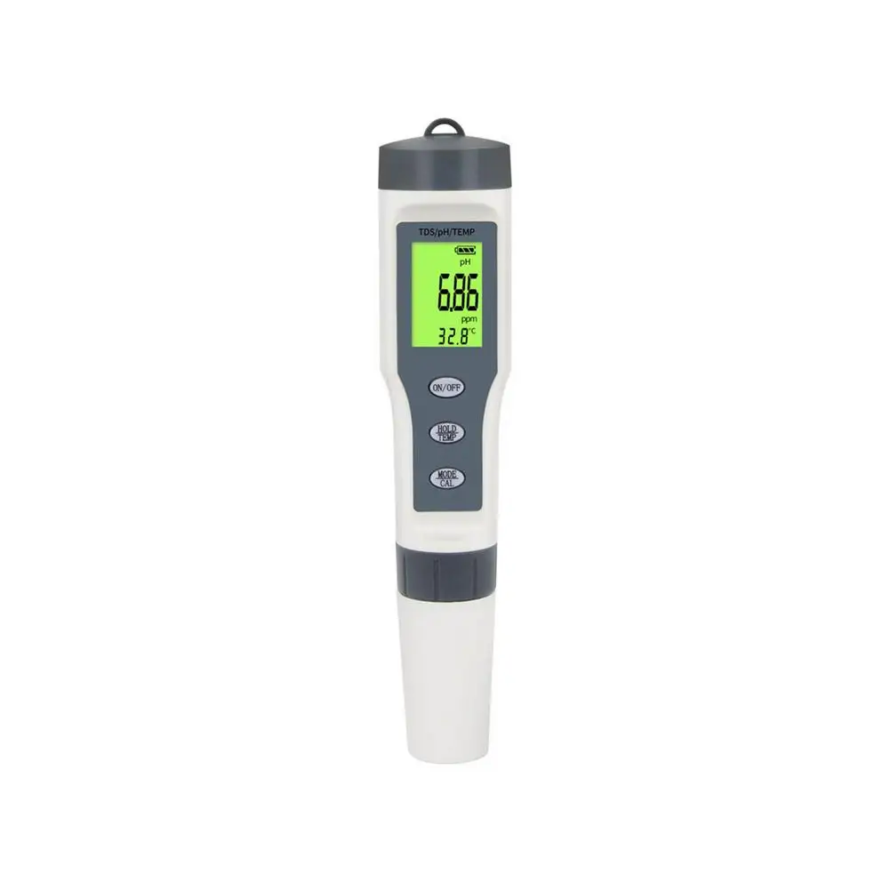 3 In 1 Multi-parameter Combo Testing Meter PH/EC/TDS/Salinity/Thermometer Digital Multi-Function Tester Water Quality Tester
3 In 1 Multi-parameter Combo Testing Meter PH/EC/TDS/Salinity/Thermometer Digital Multi-Function Tester Water Quality Tester