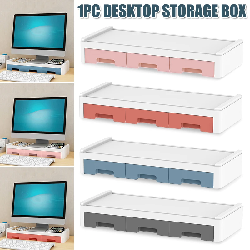 Monitor Riser Stand Desk Shelf with Drawer Keyboard Storage Stylish Multifunctional Desktop Organizer Computer Tabletop FAS6
Monitor Riser Stand Desk Shelf with Drawer Keyboard Storage Stylish Multifunctional Desktop Organizer Computer Tabletop FAS6