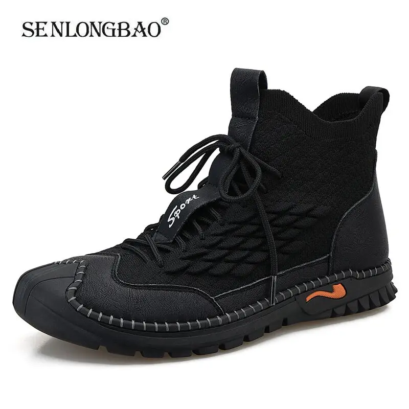 Hot Sale Outdoor Men's Boots Street Men's Sneakers Breathable Ankle Boots Walking Punk Fashion High Quality Men's Hiking Shoes
Hot Sale Outdoor Men's Boots Street Men's Sneakers Breathable Ankle Boots Walking Punk Fashion High Quality Men's Hiking Shoes