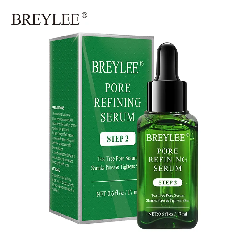17ml BREYLEE Shrink Pore Tightens Refining Serum Essence Moisturizing Acne Treament Cream Pores Control Facial Oil Skin Care
17ml BREYLEE Shrink Pore Tightens Refining Serum Essence Moisturizing Acne Treament Cream Pores Control Facial Oil Skin Care