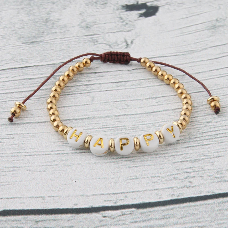NeeFu WoFu DIY name letter Bracelet stainless steel boho Freshwater Pearl Soft pottery Bracelets Women Nationality Beach Jewelry
NeeFu WoFu DIY name letter Bracelet stainless steel boho Freshwater Pearl Soft pottery Bracelets Women Nationality Beach Jewelry