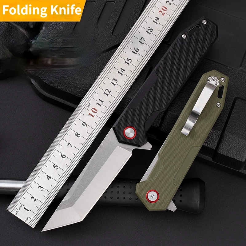 Складные ножи с лезвием G10, уличный полевой инструмент для выживания и кемпинга, портативный нож для фруктов, для повседневного использован...
Складные ножи с лезвием G10, уличный полевой инструмент для выживания и кемпинга, портативный нож для фруктов, для повседневного использован...