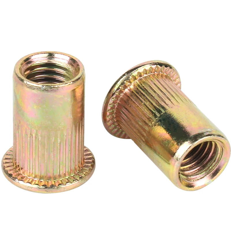 Rivet Nut Metric Threaded Rivnut Flat Head Nutsert Insert Rivetnut Zinc Plated Carbon Steel M3 M4 M5 M6 M8 M10 M12
Rivet Nut Metric Threaded Rivnut Flat Head Nutsert Insert Rivetnut Zinc Plated Carbon Steel M3 M4 M5 M6 M8 M10 M12