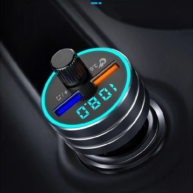 Фото Автомобильный FM передатчик CDEN музыкальный mp3 плеер с U диском Bluetooth 5 0 приемник USB