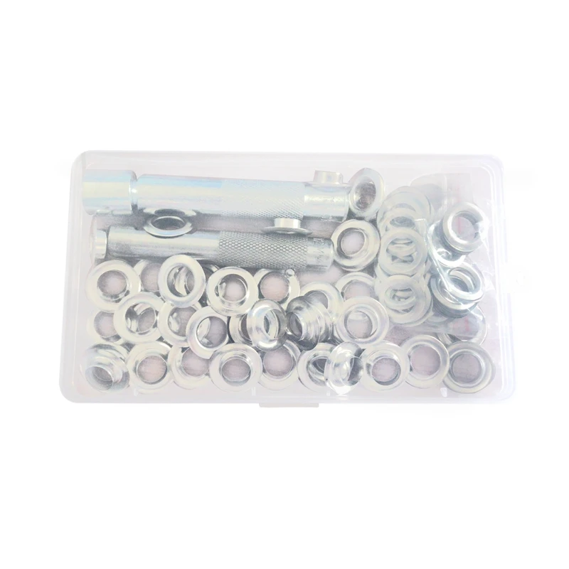 100Pcs Punch Grommets And Tarpaulin Awning Tent Tarp Repair Kit Hole Eyelet New
100Pcs Punch Grommets And Tarpaulin Awning Tent Tarp Repair Kit Hole Eyelet New
