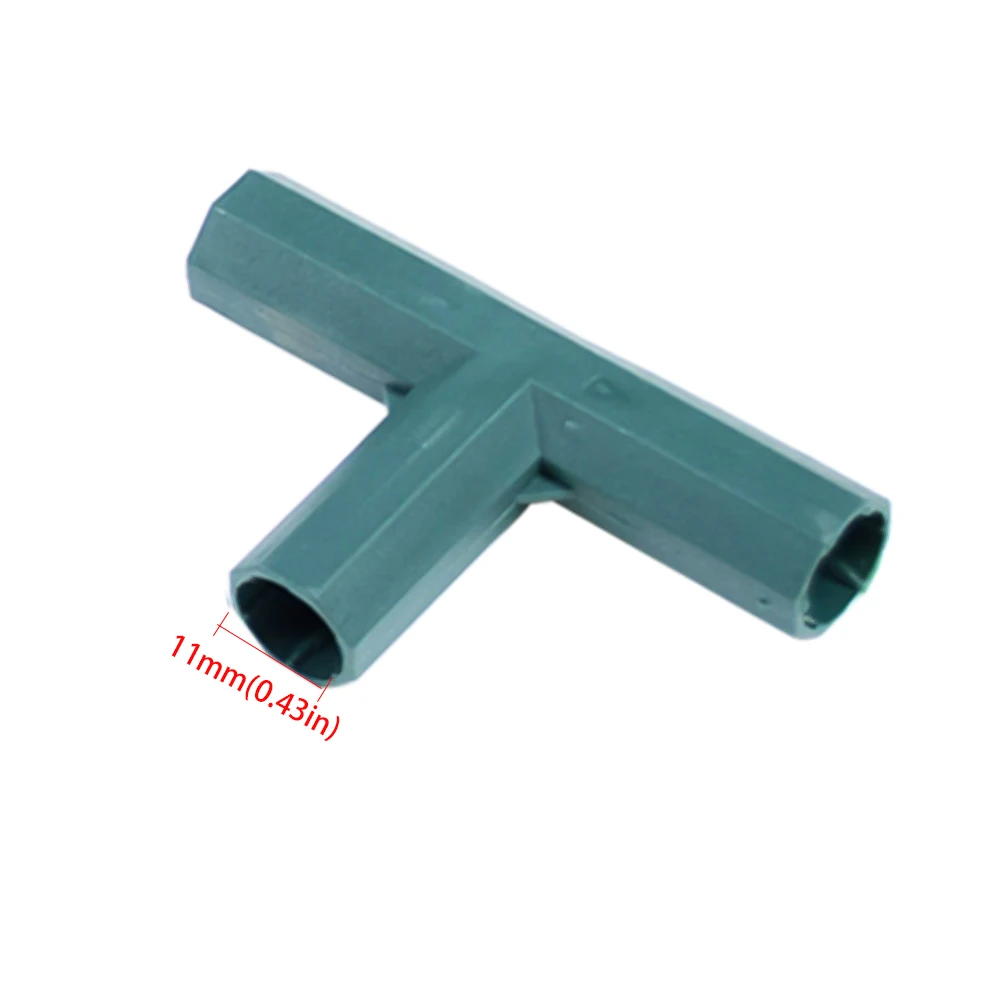 10 Pcs Plastic Flower Support Lawn Stakes Edging Corner Connectors For 11mm Plant Stakes Frame Connector 3/4 Way Cross
10 Pcs Plastic Flower Support Lawn Stakes Edging Corner Connectors For 11mm Plant Stakes Frame Connector 3/4 Way Cross