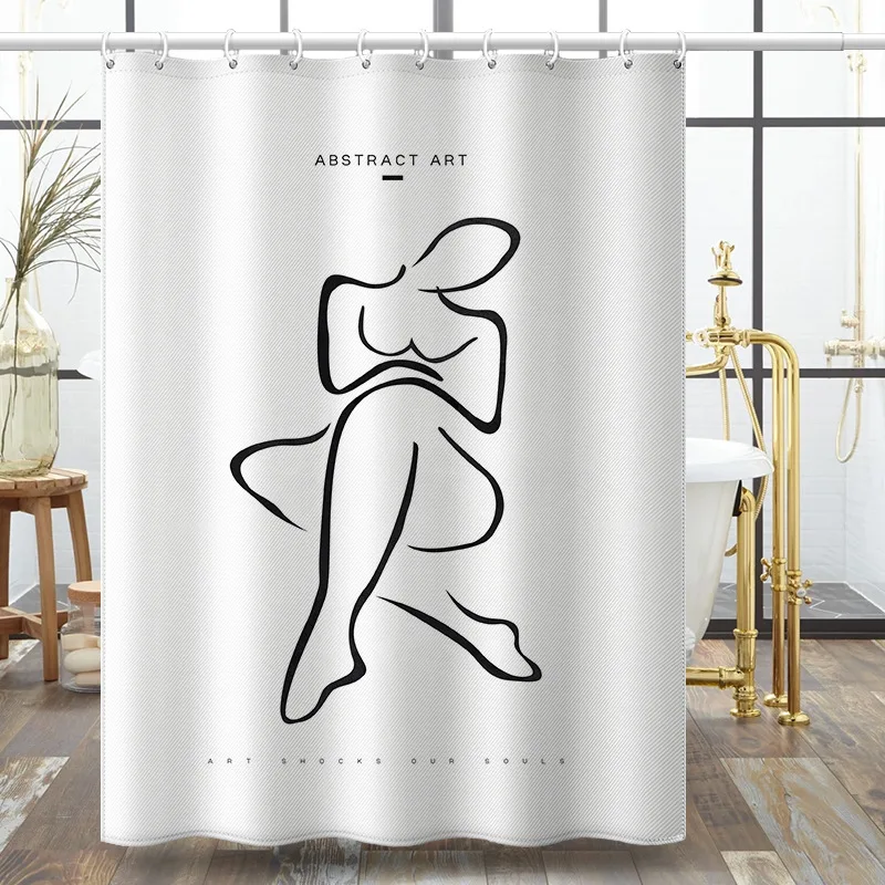 Abstract Art Woman Sketch Shower Curtains High Quality Bath Curtain Waterproof Mildew Proof Curtain In The Bathroom Home Decor
Abstract Art Woman Sketch Shower Curtains High Quality Bath Curtain Waterproof Mildew Proof Curtain In The Bathroom Home Decor