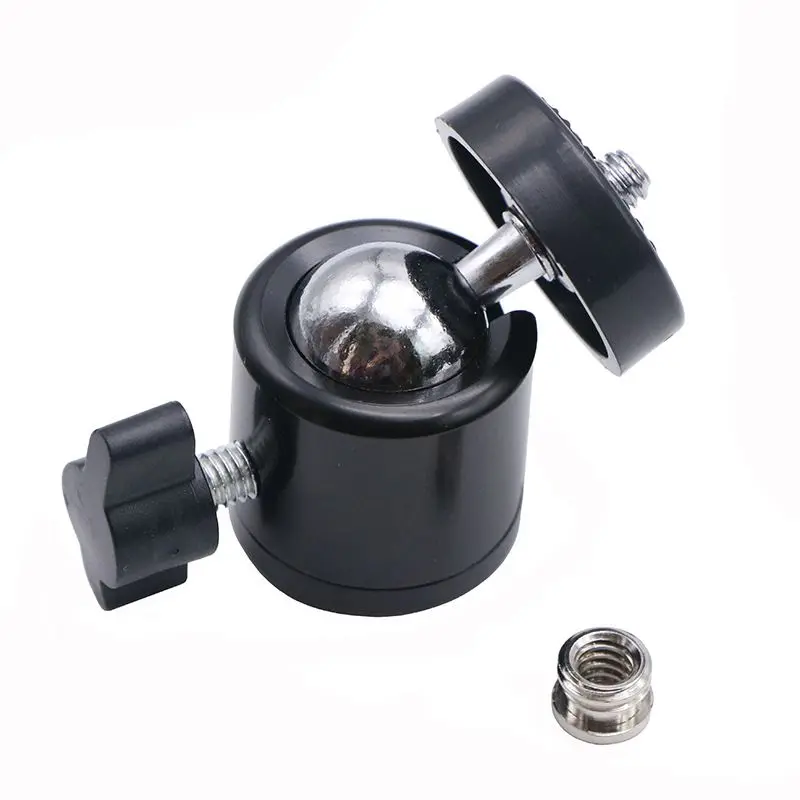 Universal Small Tripod Ball Head Ball With 1/4 "3/8" Adapter For DSLR Digital Camera Portable Flexible Camera Tripod Adapter
Universal Small Tripod Ball Head Ball With 1/4 "3/8" Adapter For DSLR Digital Camera Portable Flexible Camera Tripod Adapter