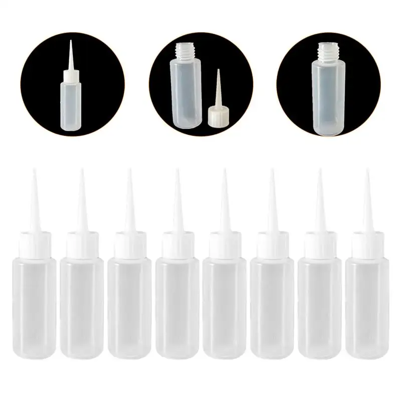 8pcs 6pcs Refillable Empty Bottle Plastic Squeeze Bottle 50ml Pointed Mouth Bottles
8pcs 6pcs Refillable Empty Bottle Plastic Squeeze Bottle 50ml Pointed Mouth Bottles