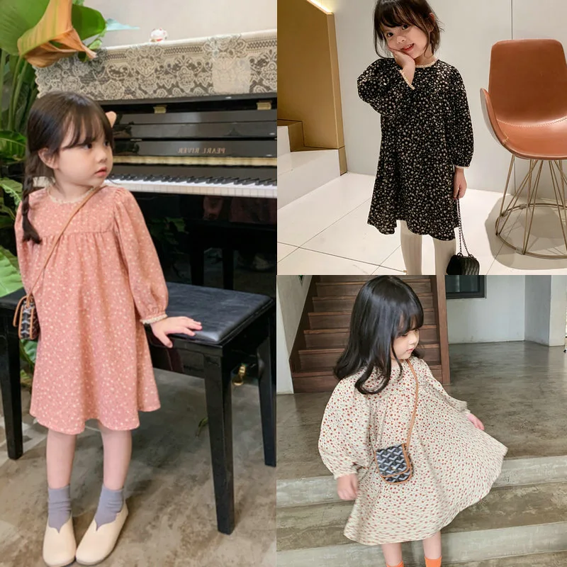 Spring And Autumn New Toddler Girls Dress Sweet Floral Lace Collar Princess Dress Breathable Children Clothing
Spring And Autumn New Toddler Girls Dress Sweet Floral Lace Collar Princess Dress Breathable Children Clothing