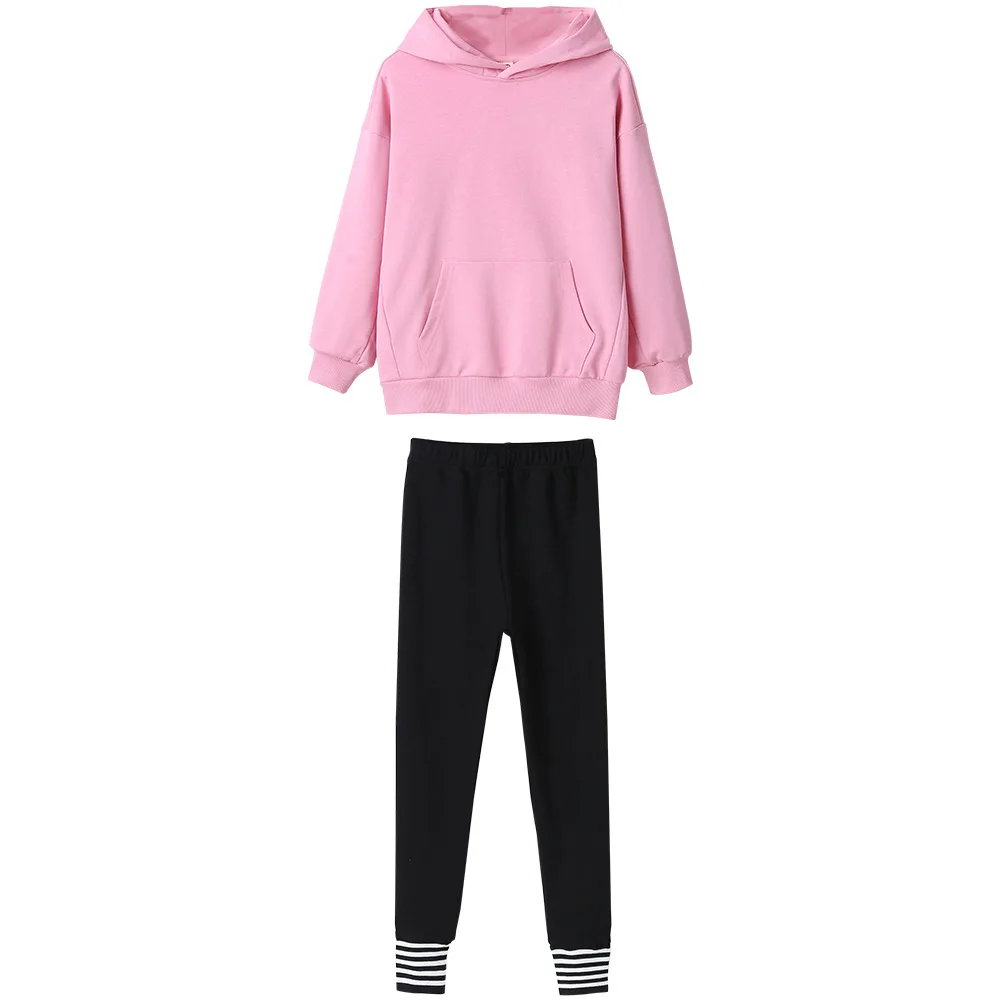 Children Clothing Set Girls Suit Autumn 2021 Solid Color Girls Sport Suit Sweater Shirt + Pants Kid Sporty Casual Outerwear New
Children Clothing Set Girls Suit Autumn 2021 Solid Color Girls Sport Suit Sweater Shirt + Pants Kid Sporty Casual Outerwear New