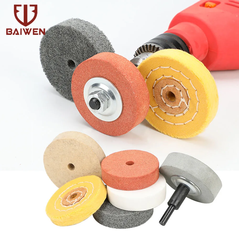 75mm Grinding Wheel Polishing Pad 3 Inch Round Ceramic/Wool/Fiber Grinding Disc Metal Abrasive Bench Grinder Rotary Tools
75mm Grinding Wheel Polishing Pad 3 Inch Round Ceramic/Wool/Fiber Grinding Disc Metal Abrasive Bench Grinder Rotary Tools