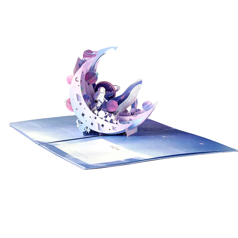 3D Pop Up Starry Sky Greeting Card for Birthday Mothers Father's Day Graduation Wedding Anniversary Valentine' Day Party Gift
3D Pop Up Starry Sky Greeting Card for Birthday Mothers Father's Day Graduation Wedding Anniversary Valentine' Day Party Gift