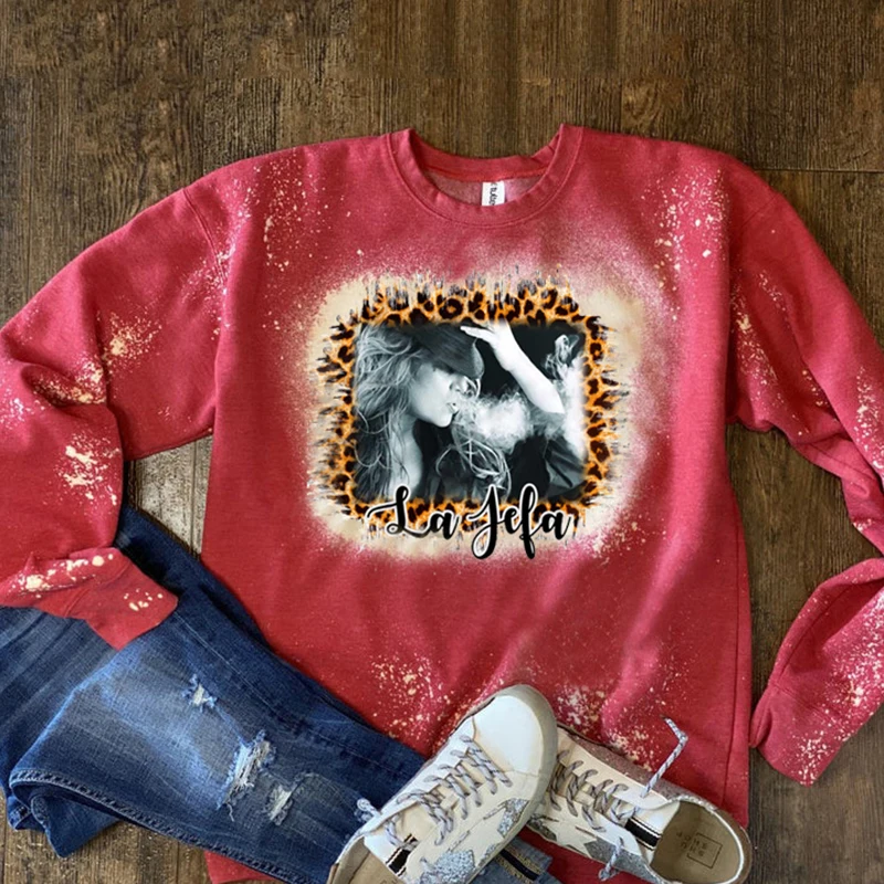 Jenni Rivera Casual long-sleeved pullover
Jenni Rivera Casual long-sleeved pullover