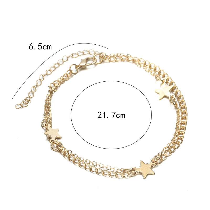Simple Moon Anklet Female Anklets Barefoot Sandals Foot Jewelry New Fashion Anklets On Foot Ankle Bracelets For Women Leg Chain
Simple Moon Anklet Female Anklets Barefoot Sandals Foot Jewelry New Fashion Anklets On Foot Ankle Bracelets For Women Leg Chain