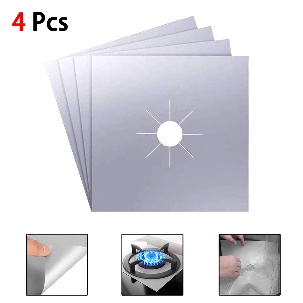 4/6/8Pcs High Temperature Resistant Gas Stove Stove Burner Cover Pad Oil-proof Gas Stove Surface Cleaning Protection Pad
4/6/8Pcs High Temperature Resistant Gas Stove Stove Burner Cover Pad Oil-proof Gas Stove Surface Cleaning Protection Pad