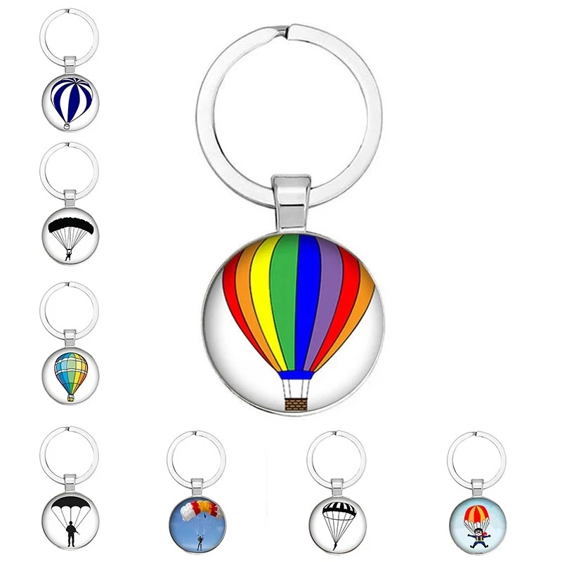 New Sports And Leisure 25mm Handmade Skydiver Silhouette Pendant Keychain Key Chain Round Glass Cabochon Charm Key Ring Sports T
New Sports And Leisure 25mm Handmade Skydiver Silhouette Pendant Keychain Key Chain Round Glass Cabochon Charm Key Ring Sports T