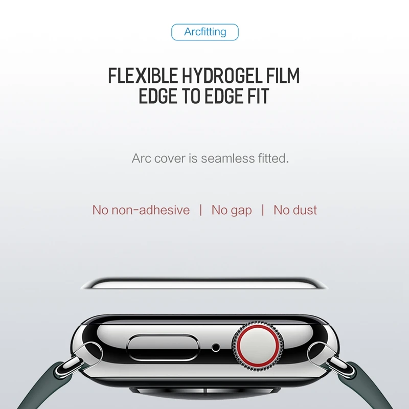 For Apple Watch Screen Protector iWatch series 7 6 SE 5 4 3 2 Hydrogel Full Protective Film For Apple Watch 41mm 45mm 40/44mm
For Apple Watch Screen Protector iWatch series 7 6 SE 5 4 3 2 Hydrogel Full Protective Film For Apple Watch 41mm 45mm 40/44mm