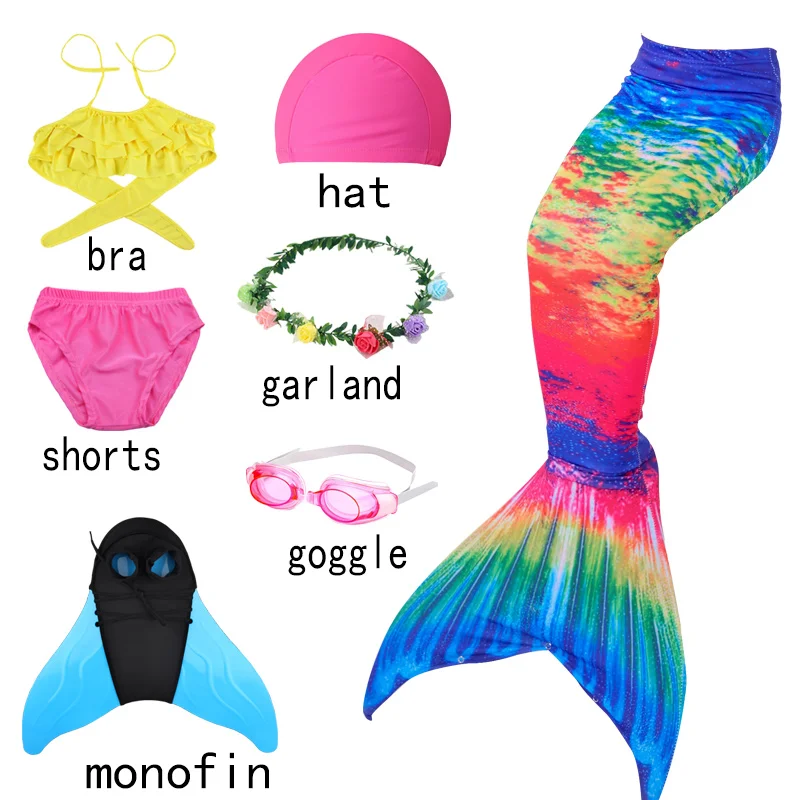 Halloween Fantasy Children Mermaid Tails Swimming Party Cosplay Costumes Little Mermaid Girls Swimsuit Bathing Suits
Halloween Fantasy Children Mermaid Tails Swimming Party Cosplay Costumes Little Mermaid Girls Swimsuit Bathing Suits