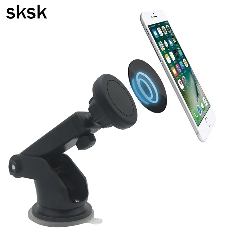 SKSK Magnetic Car Dashboard Mount Windshield Phone Holder Car Kit Magnet Support for iPad iPhone 7 8 Plus X Samsung Phones
SKSK Magnetic Car Dashboard Mount Windshield Phone Holder Car Kit Magnet Support for iPad iPhone 7 8 Plus X Samsung Phones