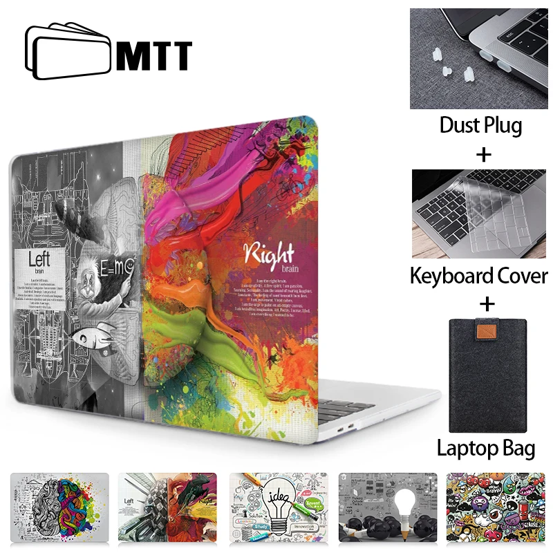 MTT Case For Macbook Air Pro 11 12 13 15 16 inch Touch Bar Cover for mac book Pro 13 A228 A2251 Laptop Sleeve+Keyboard Cover
MTT Case For Macbook Air Pro 11 12 13 15 16 inch Touch Bar Cover for mac book Pro 13 A228 A2251 Laptop Sleeve+Keyboard Cover