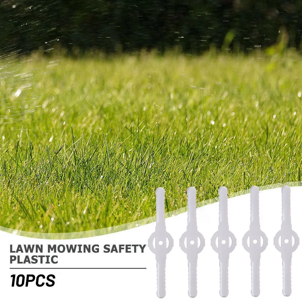 10Pcs Lawn Mower Straight Plastic Blades Grass Trimmer Head For Garden Electric Brushcutter Spare Parts
10Pcs Lawn Mower Straight Plastic Blades Grass Trimmer Head For Garden Electric Brushcutter Spare Parts