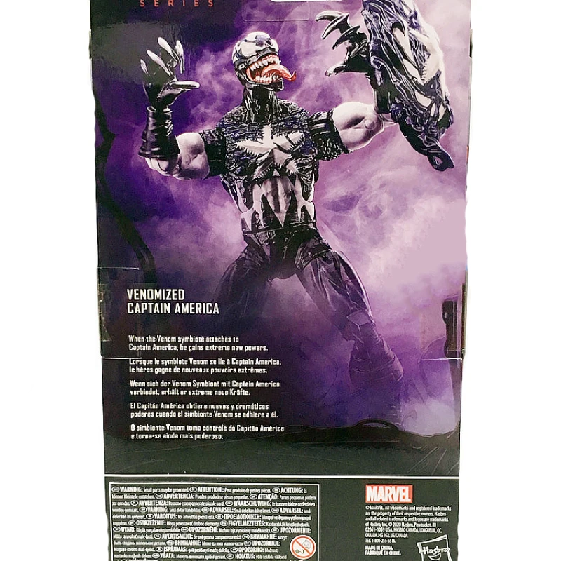 6inch Hasbro Marvel legends Venom Captain America PVC Action Figure Collection Model Toys Gift For Children
6inch Hasbro Marvel legends Venom Captain America PVC Action Figure Collection Model Toys Gift For Children