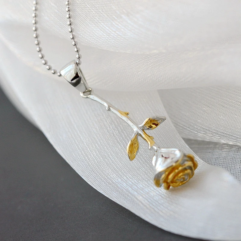 Trendy Handmade Creative A Rose Pendant Lady 925 Sterling Silver Pendant Wedding Party Fine Jewelry Gift
Trendy Handmade Creative A Rose Pendant Lady 925 Sterling Silver Pendant Wedding Party Fine Jewelry Gift