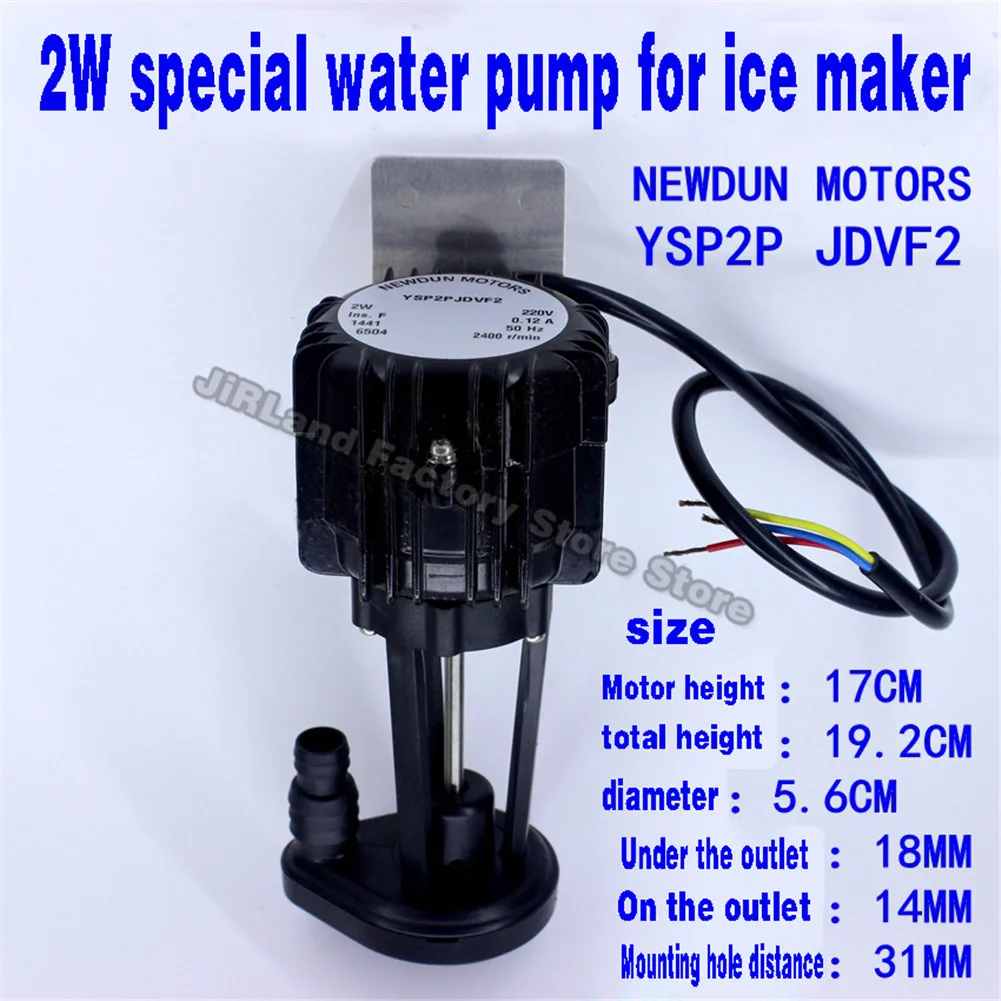 2W ice maker Commercial ice maker pump Ice maker accessories Universal water pump for ice maker Water pump
2W ice maker Commercial ice maker pump Ice maker accessories Universal water pump for ice maker Water pump