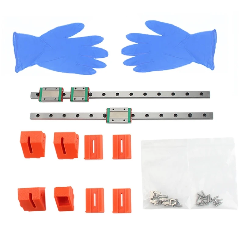 For Prusa MK3 MK3S Y-Axis Hiwin MGN12H Linear Rail Guide Upgrade Kit Prusa I3 Mk3 Linear Rail Mod
For Prusa MK3 MK3S Y-Axis Hiwin MGN12H Linear Rail Guide Upgrade Kit Prusa I3 Mk3 Linear Rail Mod