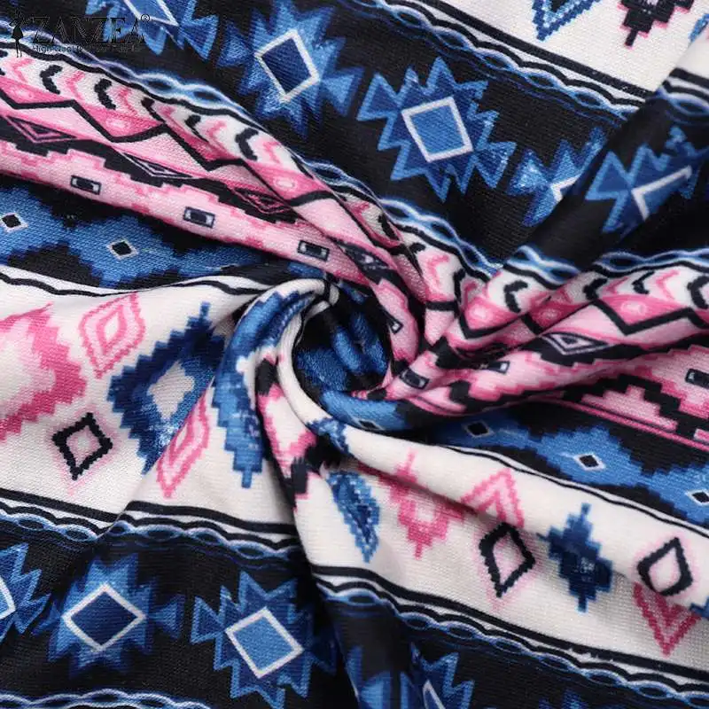 Women Streetwear Casual High Waist Pantalon Printed Flare Pants 2021 Autumn Bohemian Maxi Pant ZANZEA Fashion Lady Long Trousers
Women Streetwear Casual High Waist Pantalon Printed Flare Pants 2021 Autumn Bohemian Maxi Pant ZANZEA Fashion Lady Long Trousers