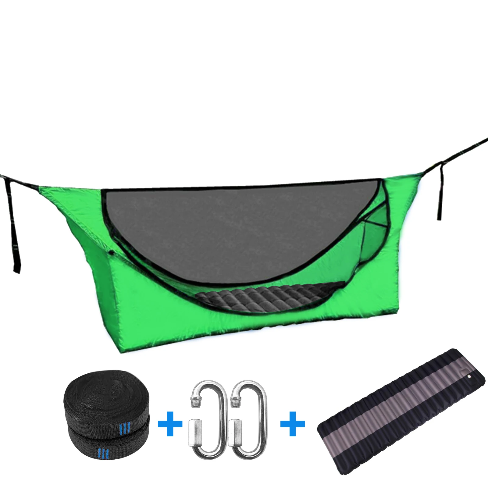 Inflatable Mattress Mosquito Net Hammocks Sets Lightweight Portable Cot Bed Hanging Bed Hunting Sleeping Swing for Home 2021
Inflatable Mattress Mosquito Net Hammocks Sets Lightweight Portable Cot Bed Hanging Bed Hunting Sleeping Swing for Home 2021