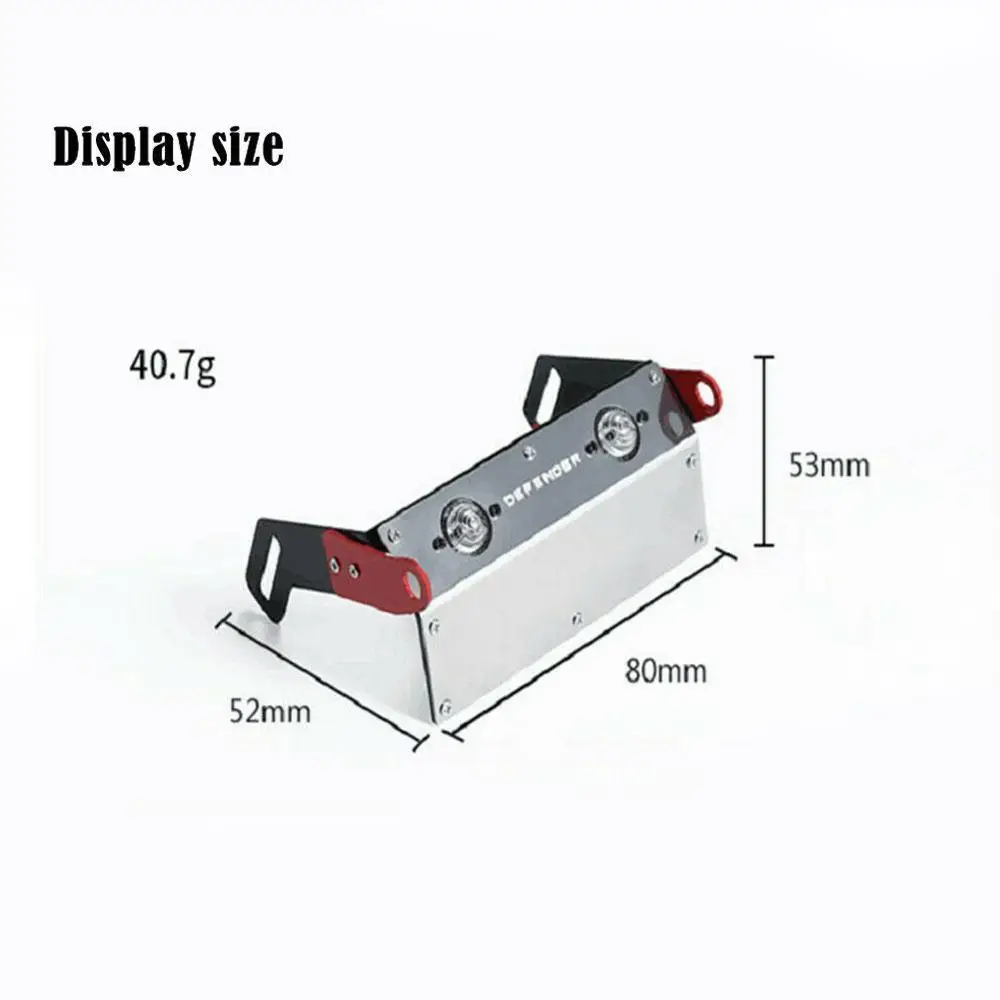 1/10 Steel Front Chassis Guard Plate Protector & 3MM For Traxxas Lamp Protection Chassis Lower TRX4 Guard Dropshipping Bead B7L4
1/10 Steel Front Chassis Guard Plate Protector & 3MM For Traxxas Lamp Protection Chassis Lower TRX4 Guard Dropshipping Bead B7L4