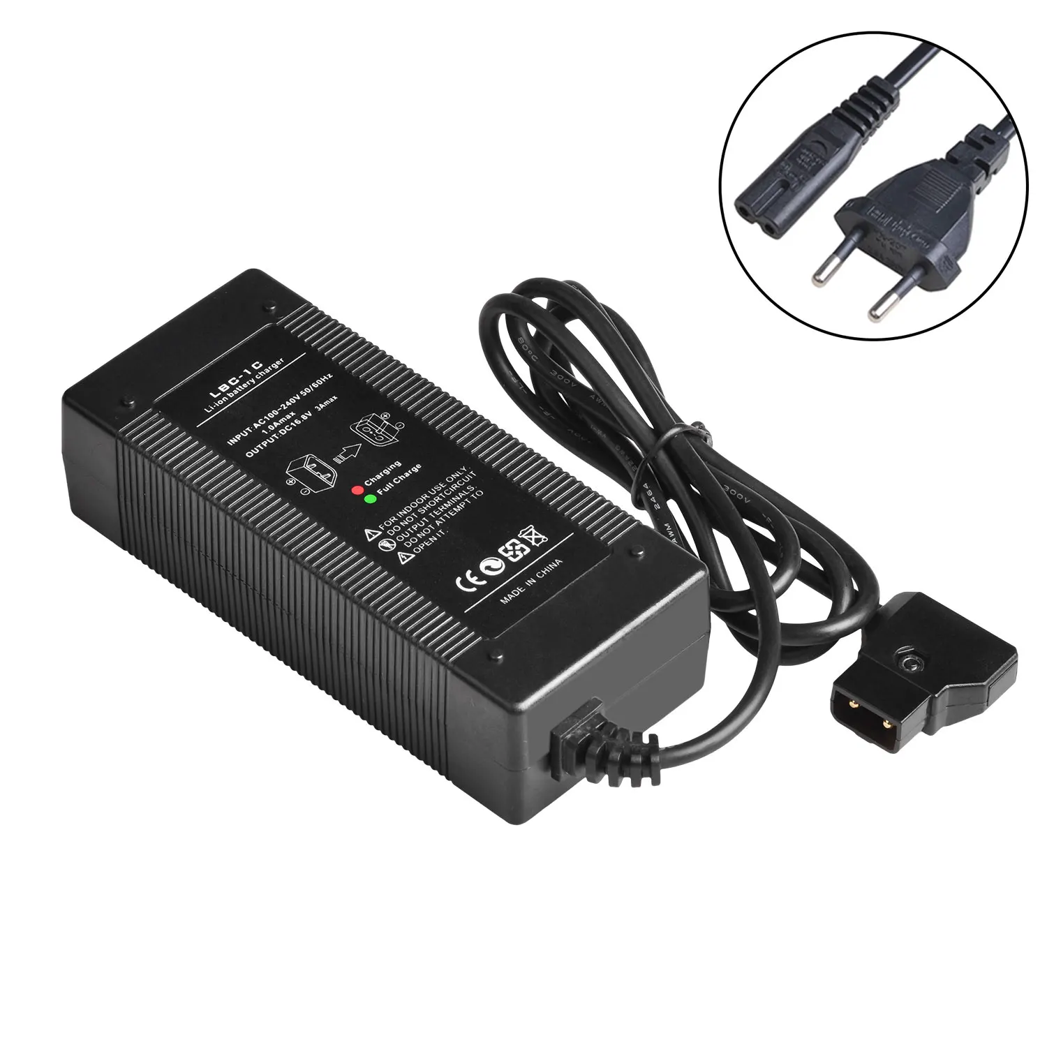 D-Tap Battery Charger 16.8V 3A for Sony BP-95 BP-150 BP-190 Camcorder V Mount / V Lock Battery Pack
D-Tap Battery Charger 16.8V 3A for Sony BP-95 BP-150 BP-190 Camcorder V Mount / V Lock Battery Pack