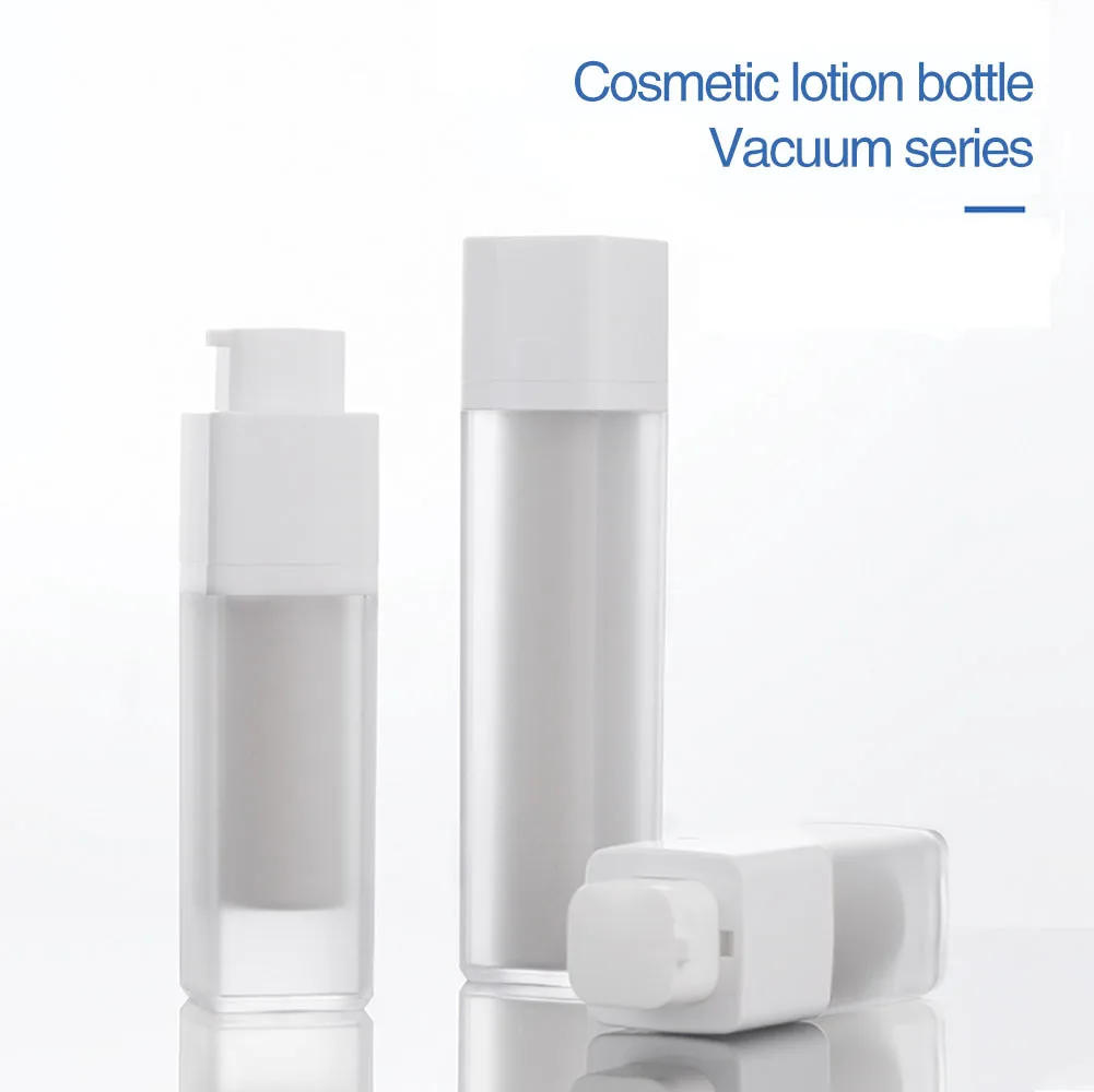 Airless Pump Bottles 15/30/50ml Refillable Bottles Travel Transparent Plastic Empty Lotion Perfume Spray Bottle Cosmetic Tool
Airless Pump Bottles 15/30/50ml Refillable Bottles Travel Transparent Plastic Empty Lotion Perfume Spray Bottle Cosmetic Tool